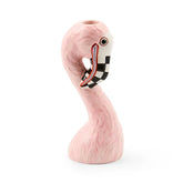 Patience Brewster Flamingo Ceramic Bud Vase