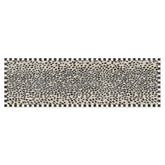Snow Leopard 2'6" x 8' Washable Runner