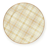 Tartan Latte Charger/Plate