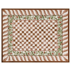 Mocha Check 8' x 10' Rug