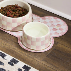 Royal Check Small Pet Dish