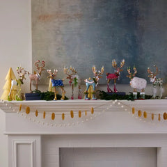 Patience Brewster Dash Away Blitzen Reindeer Figure