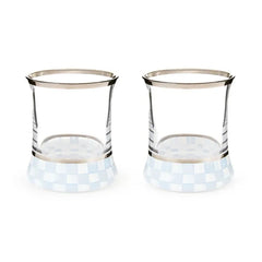 Gray Malin Ski Holiday Glass Tumblers, Set of 2