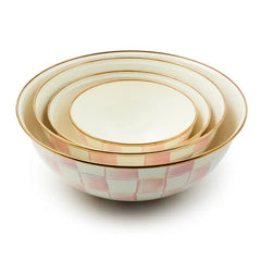 Rosy Check Large Everyday Bowl