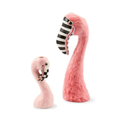 Patience Brewster Flamingo Ceramic Bud Vase