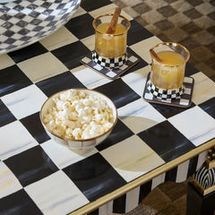 Courtly Check & Stripe Coffee Table