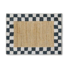 Naturals Check 2' x 3' Washable Rug