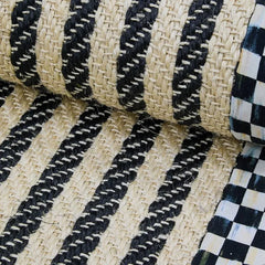 Courtly Check Herringbone Stripe 3' x 5' Sisal Rug