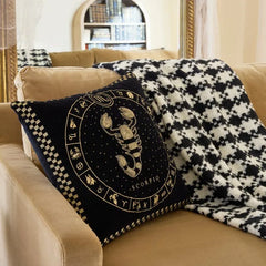 Scorpio Zodiac Throw Pillow