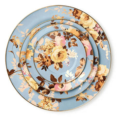 Wild Rose White Serving Platter