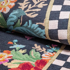 Flower Market 5' x 7'6" Washable Rug