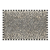 Snow Leopard 3' x 5' Washable Rug