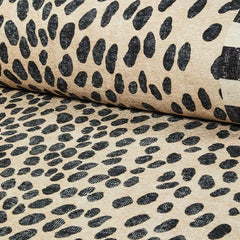 Snow Leopard 2'6" x 8' Washable Runner