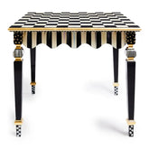 Courtly Check & Stripe Game Table