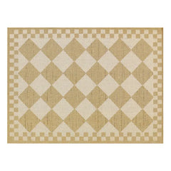 White Diamond 5' x 8' Indoor/Outdoor Rug
