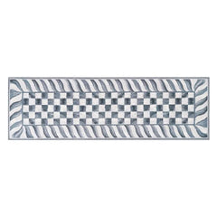 Sterling Check 2'6" x 8' Washable Runner