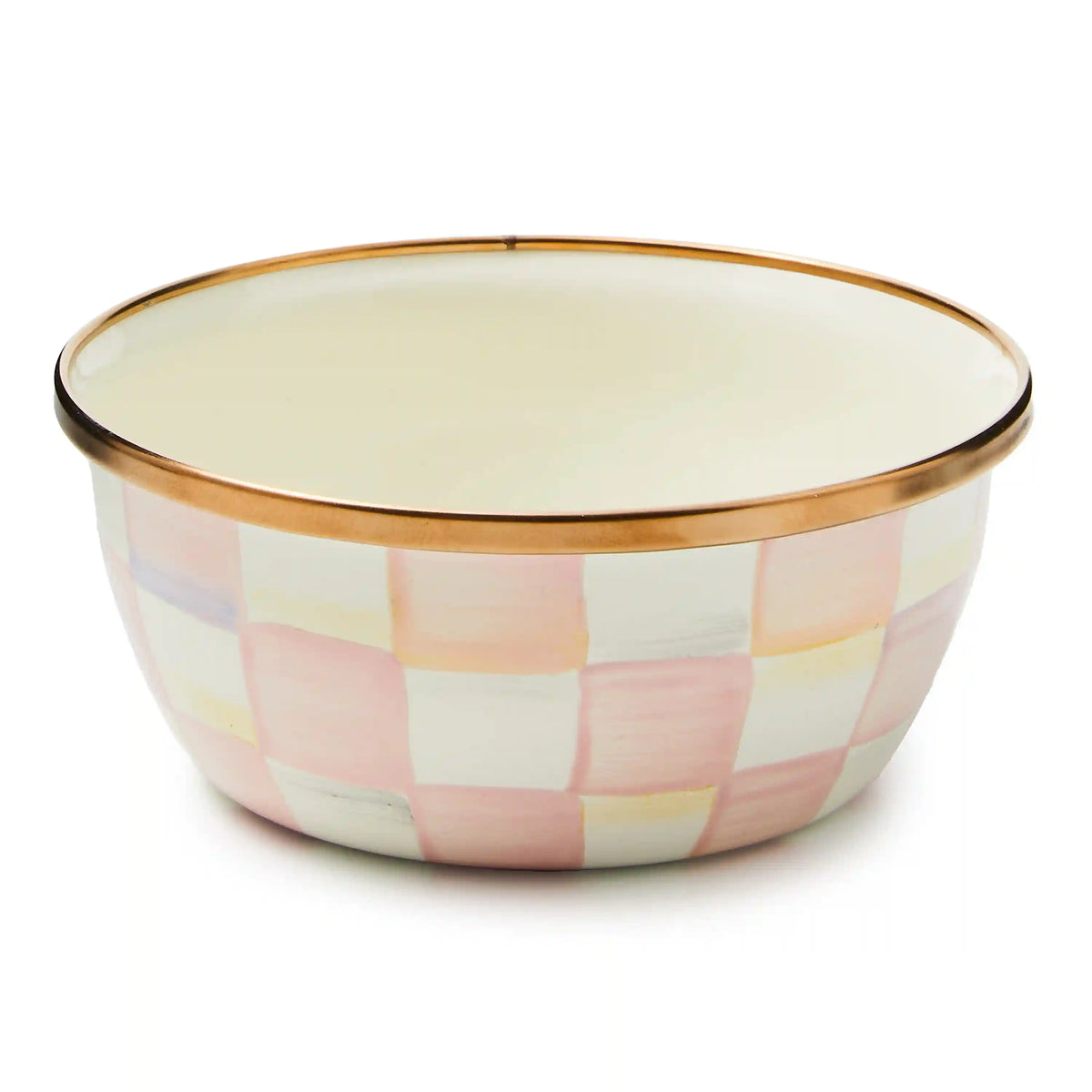 Wild Rose White Pinch Bowl