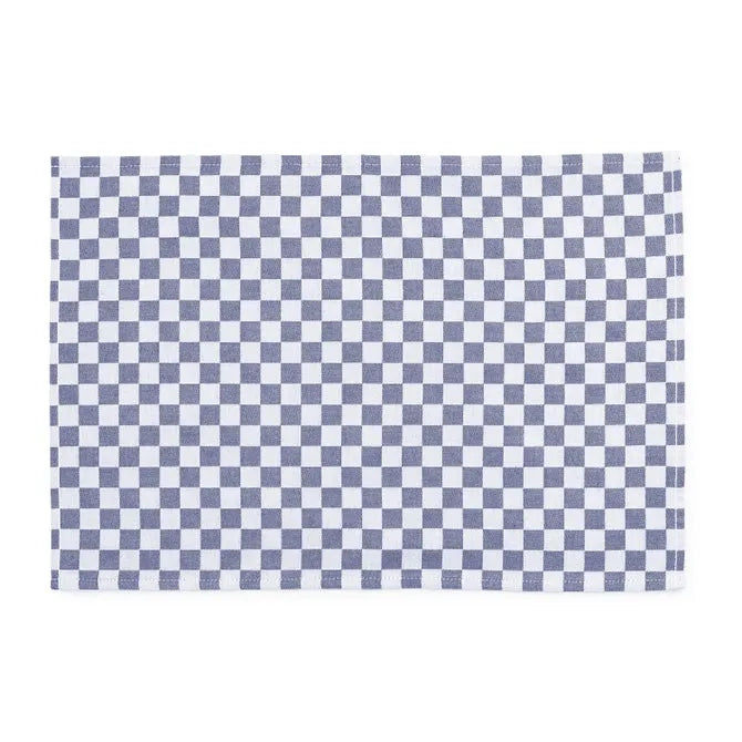 Indigo Check Placemat, Set of 4