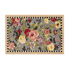 Tudor Rose 3' x 5' Washable Rug