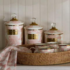 Rosy English Garden Large Canister