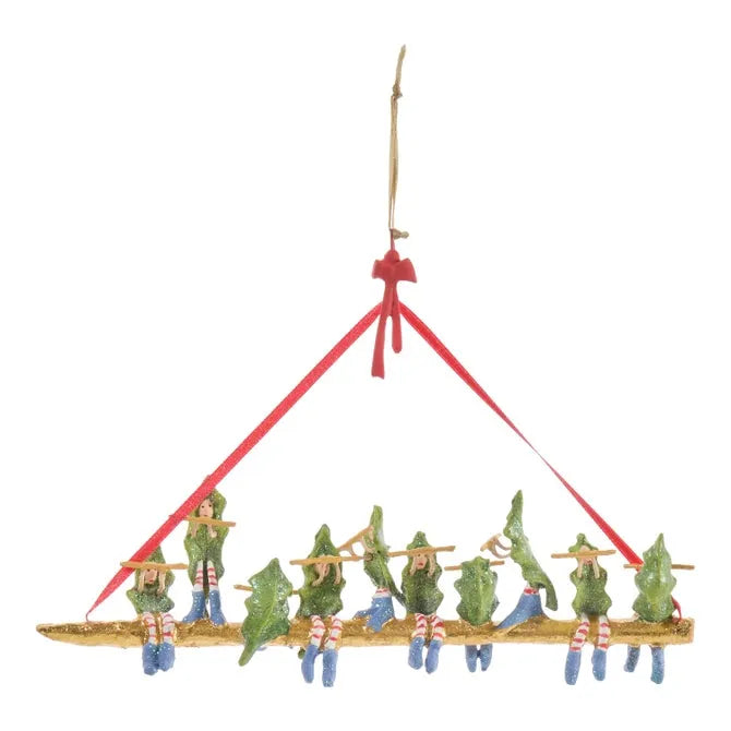 Patience Brewster 12 Days 10 Pipers Piping Ornament