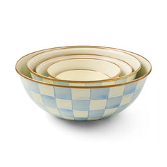 Sky Check Large Everyday Bowl