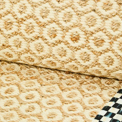 Courtly Check Natural Honeycomb 3' x 5' Jute Rug