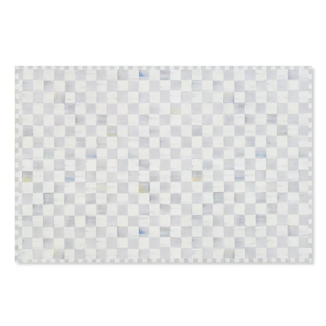 Sterling Checkered 5' x 7'6" Washable Rug