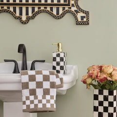 Courtly Check Capiz Soap Pump