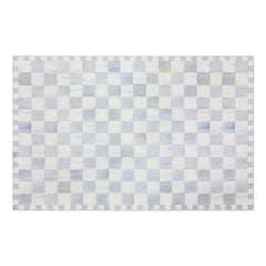 Sterling Checkered 3' x 5' Washable Rug