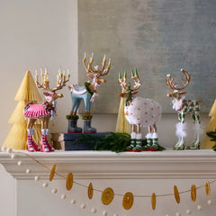 Patience Brewster Dash Away Blitzen Reindeer Figure