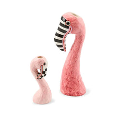 Patience Brewster Flamingo Ceramic Vase