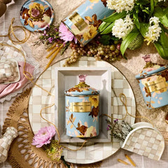 Wild Rose Slate Medium Canister