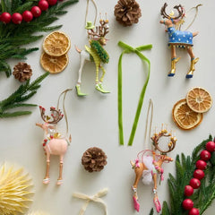 Patience Brewster Dash Away Dancer Reindeer Ornament