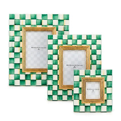 Emerald Check 5" x 7" Frame