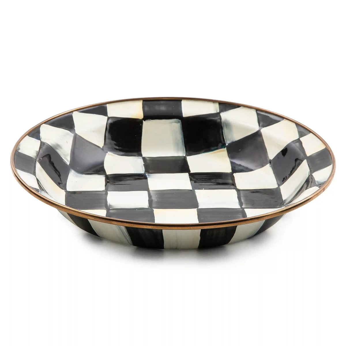 Wild Rose Brown Pie Plate