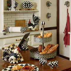 Courtly Check Rooster