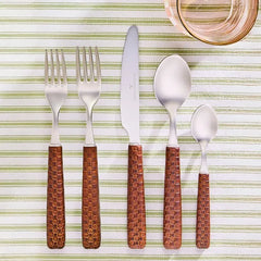 Everyday Leather 5-Piece Place Setting
