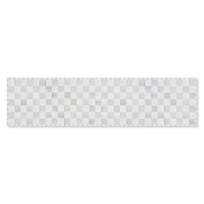 Sterling Checkered 2'6" x 10' Washable Runner