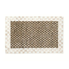 Mocha Check 2' x 3' Chunky Sisal Rug